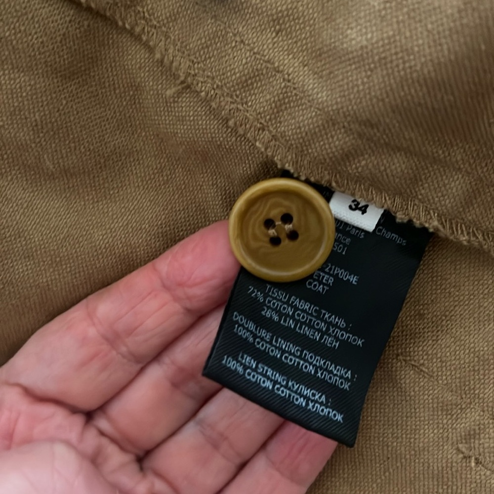 Isabel Marant Tan Belted Trench Coat - Picture 5 of 14